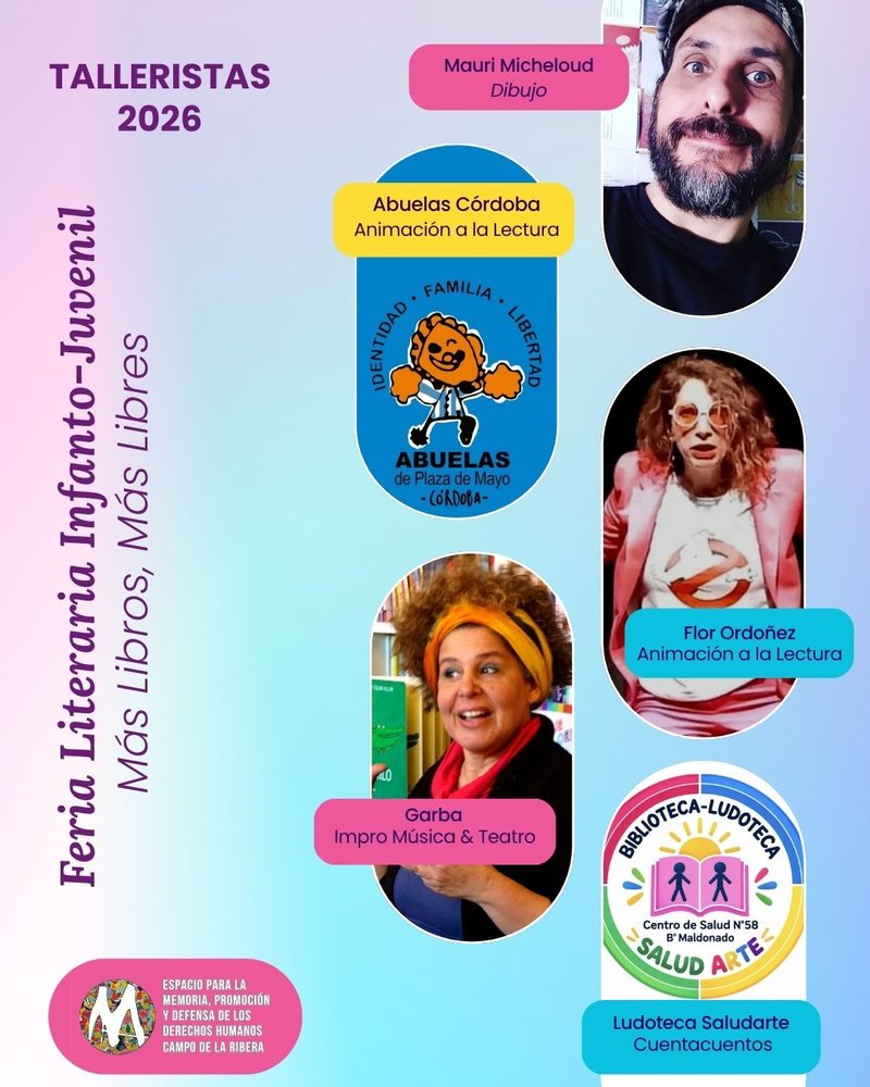 Talleristas Feria CLR 2026
