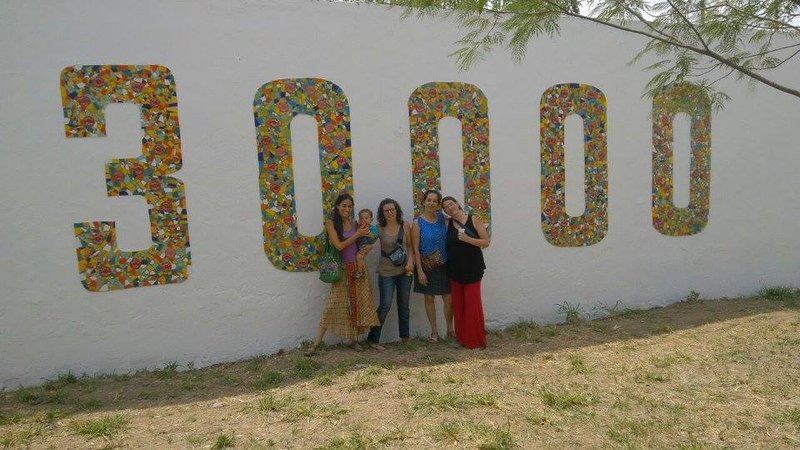 Mural Colectivo en Homenaje 30 Mil_armado_7