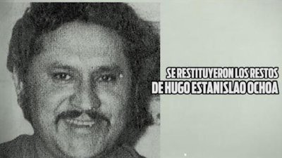 5 DE AGOSTO | RESTITUCIÓN DE LOS RESTOS DE HUGO E. OCHOA