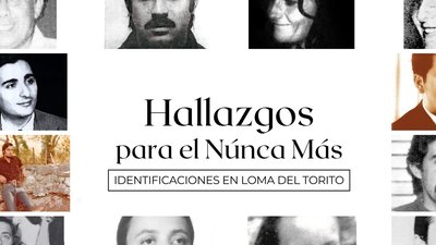 Seguirán Apareciendo.  Seguiremos encontrándolos. 12 identificaciones del EAAF